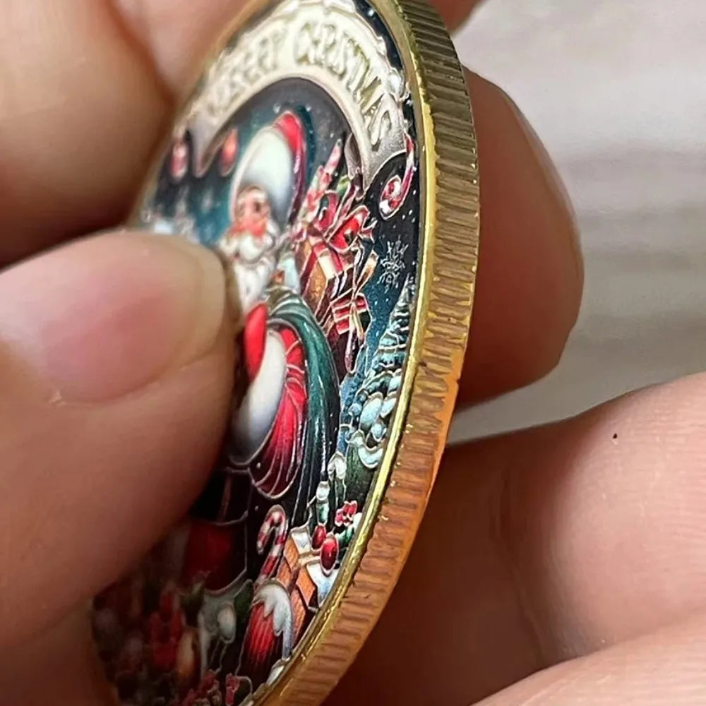 Moeda de Natal — A Magia do Papai Noel