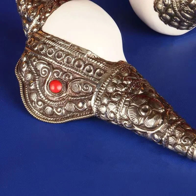 CONCHA BUDISTA DECORATIVA — PRESENÇA E CONTEMPLAÇÃO