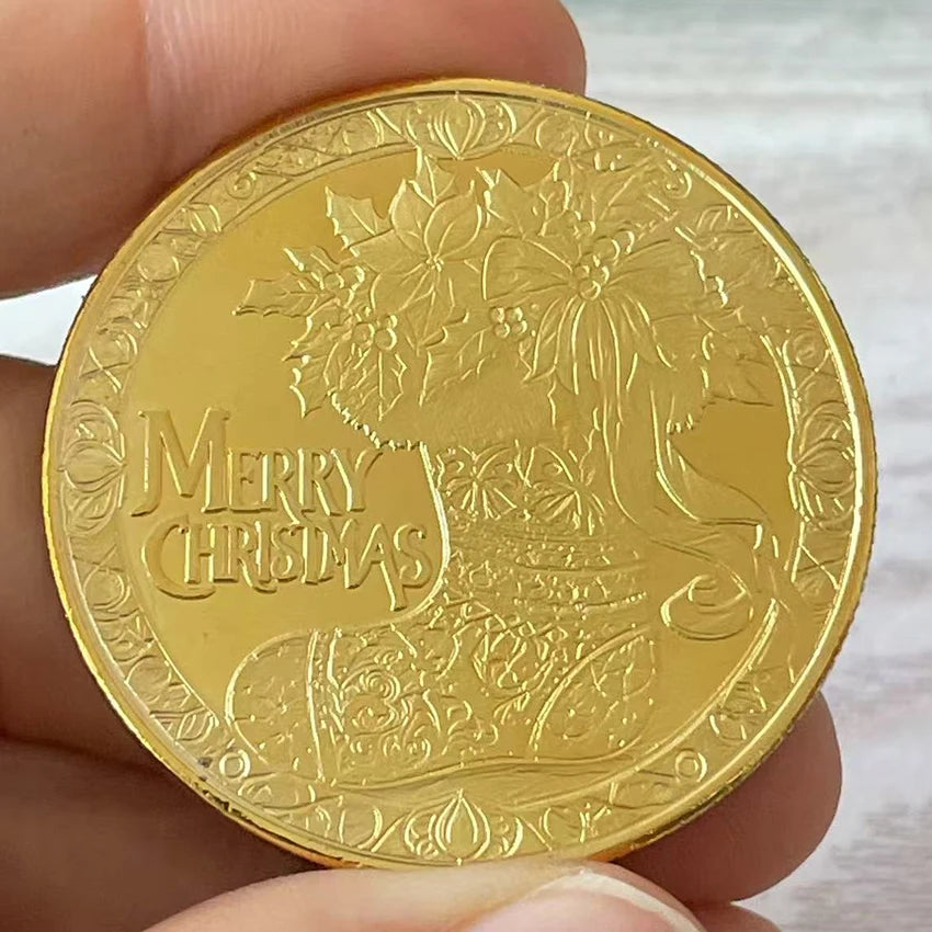 Moeda de Natal — A Magia do Papai Noel
