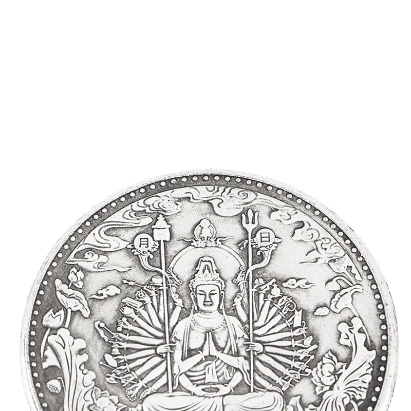 MOEDA GUANYIN DE MIL BRAÇOS — COMPAIXÃO E CONTEMPLAÇÃO
